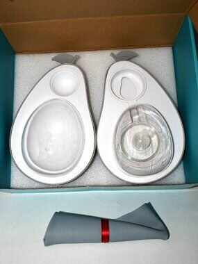 Pet Met 2pcs Cat/Dog Slow Feeder Bowl/ Water Dispenser, Avocado Design, Pet Bowl